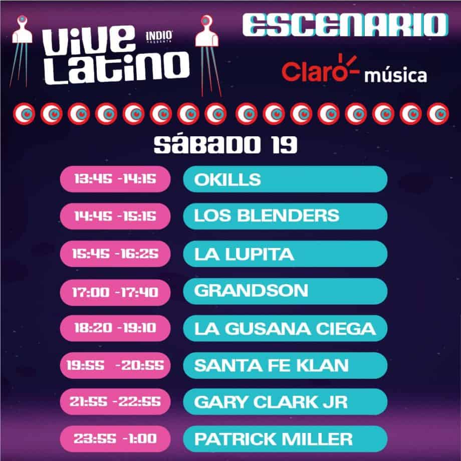 vls5 Horarios para el Vive Latino 2022