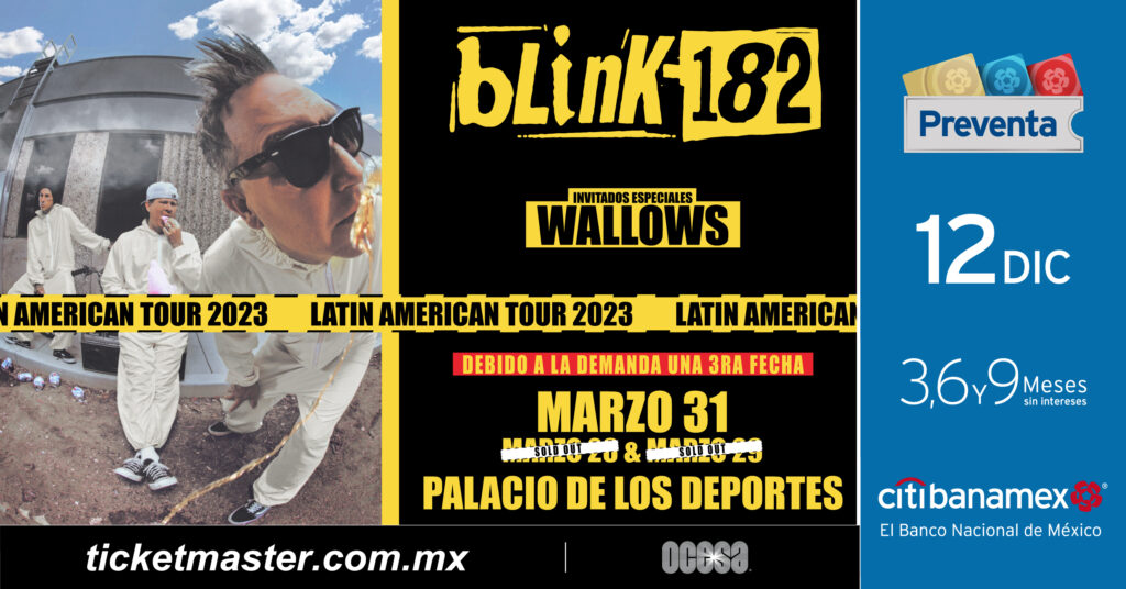 Blink-182-3ra-fecha-CDMX-2-1024x536 Blink 182 anuncia tercera fecha en El Palacio de los Deportes.