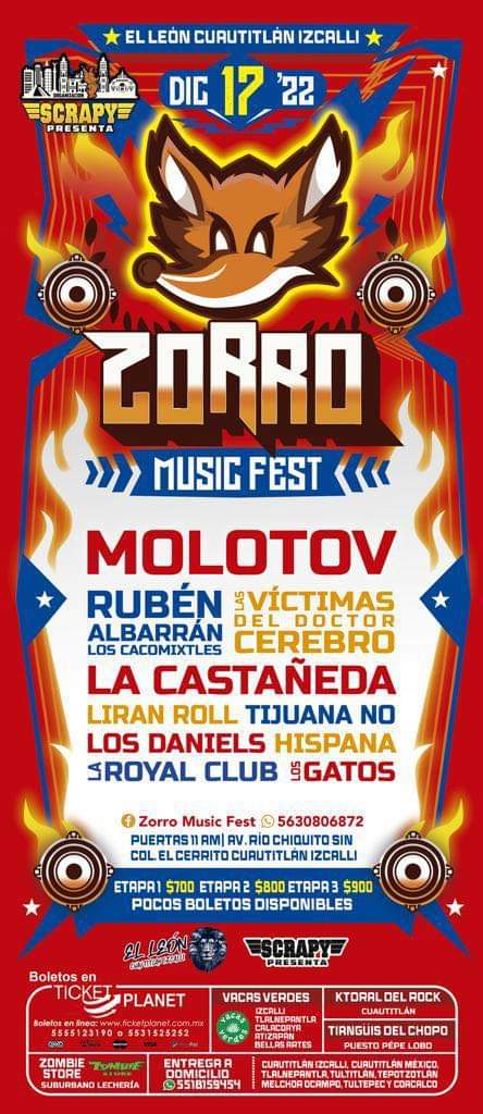 FB_IMG_1670082908142 Zorro Music Fest está por llegar!